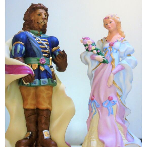 LENOX Legendary Princesses BEAUTY & THE BEAST Figurines Cake Toppers Limited Ed - Picture 6 of 12